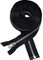 #3 YKK Lightweight Black Separating Coat Lining Zipper - Choose Your Length - Made in The United States (1 Zipper Per Pack) (80" Inches)